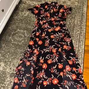 Double Slit Maxi Dress
